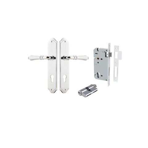 Dr TRA11712KENTR60KK Lvr Srlt Shdred Euro Polished Chrome H250XW48XP57 Ent Kit