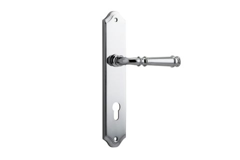 Door TRA11718E85 Lever Verona Shouldered Euro Pc Ctc85mm H240xw50xp59mm