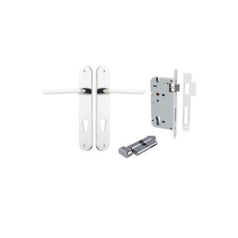 Dr TRA11726KENTR60KT Lvr Btmore Ovl Euro Polished Chrome H240XW40XP55 Entr Kit
