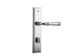 Door TRA11742P85 Lever Verona Stepped Privacy Pc Ctc85mm H240xw50xp59mm