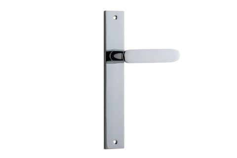Iver TRA11748 Door Lever Bronte Rectangular Latch Polished Chrome