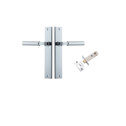Door TRA11750KPASS60 Lever Berlin Rectangular Polished Chrome L120xp57mm