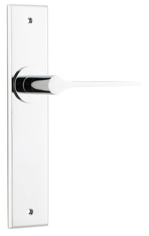 Door TRA11758 Lever Como Chamfered Latch Polished Chrome H240XW50XP61