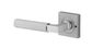 Iver TRA0425KIBPRIV60 Brunswick Door Lever Square Rose Inbuilt Privacy Kit Bc