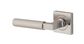 Iver TRA0429KIBPRIV60 Brunswick Door Lever Square Rose Inbuilt Privacy Kit SN