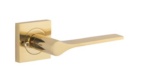 Iver Como Square Rose Privacy Lever Kit W/ Latch