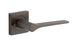 Iver TRA0431KIBPRIV60 Como Door Lever Square Rose Inbuilt Privacy Kit SB