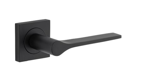 Iver TRA0433 0433 Como Door Lever Square Rose Pair MB
