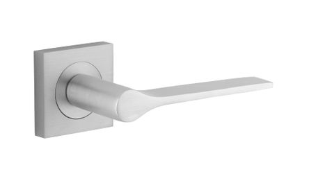 Iver TRA0435 0435 Como Door Lever Square Rose Pair Bc