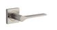 Iver TRA0439KIBPRIV60 Como Door Lever Square Rose Inbuilt Privacy Kit SN