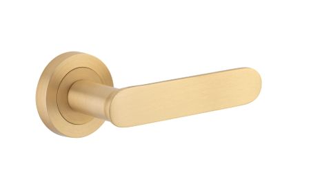 Iver TRA0452 0452 Bronte Door Lever Round Rose Pair Bb