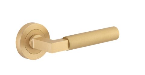 Iver TRA0453 0453 Berlin Door Lever Round Rose Pair Bb