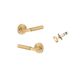 Iver TRA0453KIBPRIV60 Berlin Door Lever Round Rose Inbuilt Privacy Kit Bb