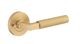 Iver TRA0453KIBPRIV60 Berlin Door Lever Round Rose Inbuilt Privacy Kit Bb