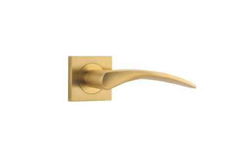 Iver TRA0459 0459 Oxford Door Lever Square Rose Pair Bb