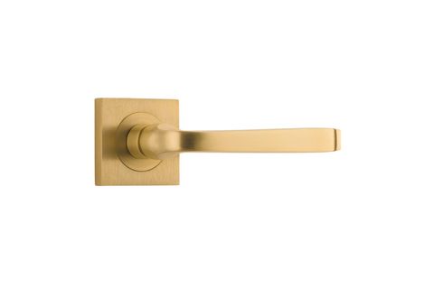 Iver TRA0462 0462 Annecy Door Lever Square Rose Pair Bb