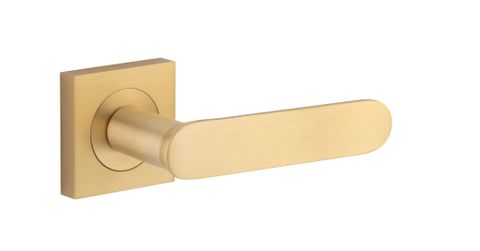 Iver TRA0463 0463 Bronte Door Lever Square Rose Pair Bb