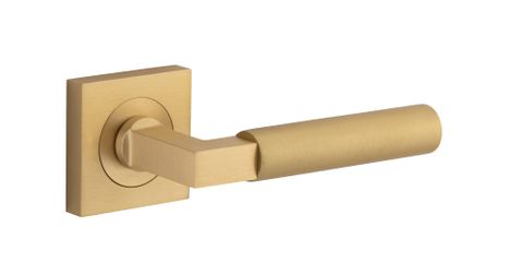 Iver TRA0464 0464 Berlin Door Lever Square Rose Pair Bb