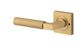 Iver TRA0464KIBPRIV60 Berlin Door Lever Square Rose Inbuilt Privacy Kit Bb