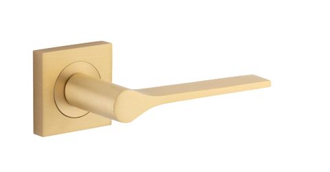 Iver TRA0466 0466 Como Door Lever Square Rose Pair Bb