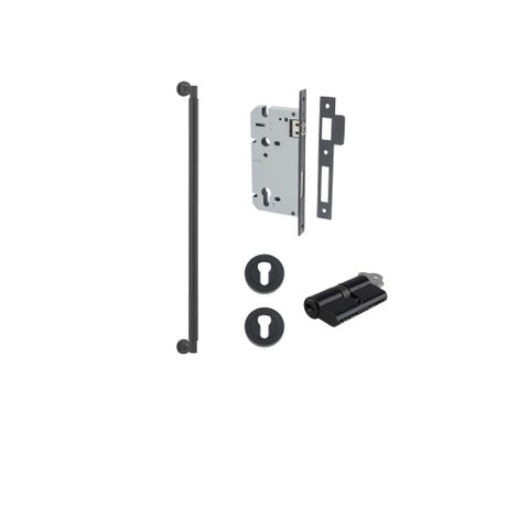 Iver TRA0473KENTR60KK Brunswick Pull Handle 600CTC Euro Entry Kit Cyl/Cyl MB