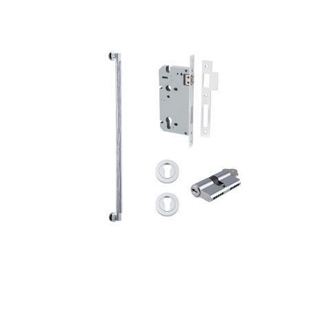 Iver TRA0474KENTR60KK Brunswick Pull Handle 600CTC Euro Entry Kit Cyl/Cyl PC