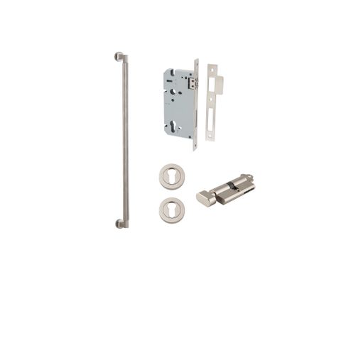 Iver TRA0479KENTR60KT Brunswick Pull Handle 600CTC Euro Entry Kit Cyl/Turn SN