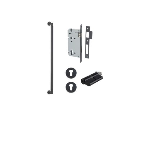 Iver TRA0483KENTR60KK Berlin Pull Handle 600CTC Euro Entry Kit Cyl/Cyl MB