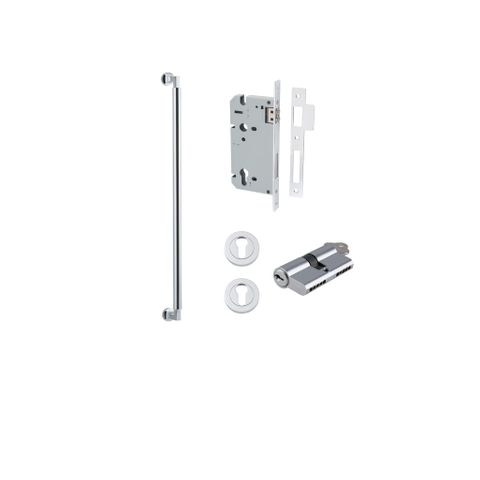 Iver TRA0484KENTR60KK Berlin Pull Handle 600CTC Euro Entry Kit Cyl/Cyl PC