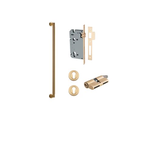 Iver TRA0491KENTR60KK Berlin Pull Handle 600CTC Euro Entry Kit Cyl/Cyl Bb