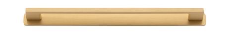 Cabinet TRA0557B Pull Cali Brushed Brass L290XW9XP28 CTC256 W/Bplate