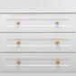 Iver TRA0578 0578 Sarlat Cupboard Knob P27xd32mm Bb