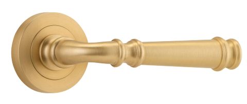 Iver TRA0602 0602 Verona Door Lever Round Rose Pair Bb