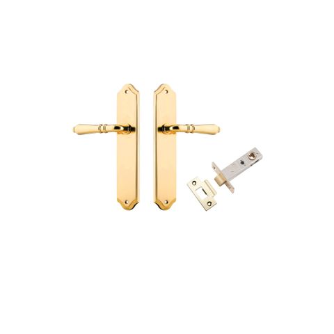 Iver Sarlat Lever Shouldered Plate Furniture Passage Kit W/ Latch