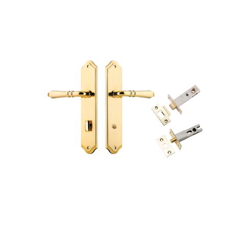 Iver Sarlat Lever Shouldered Plate Furniture Privacy Kit W/ Latch