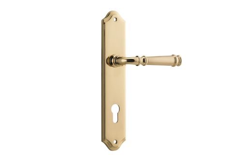 Iver Verona Lever Shouldered Euro Plate Furniture Kit
