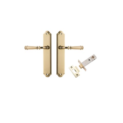 Iver Verona Lever Shouldered Plate Furniture Passage Kit W/ Latch