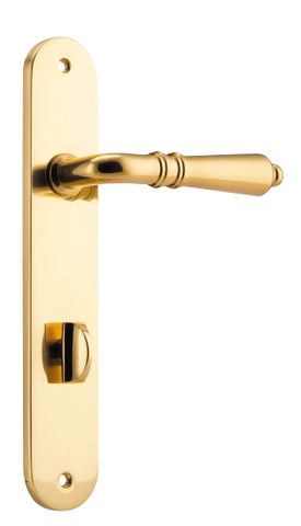 Iver Sarlat Lever Oval Plate Furniture Privacy Kit No Latch