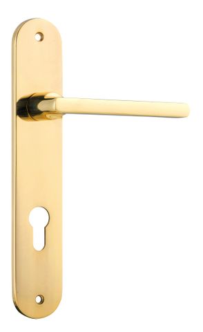 Iver Baltimore Lever Oval Euro Plate Furniture Kit