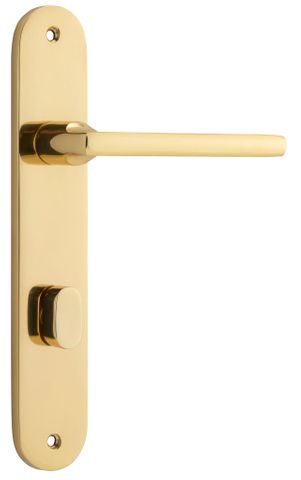 Iver Baltimore Lever Oval Plate Furniture Privacy Kit No Latch
