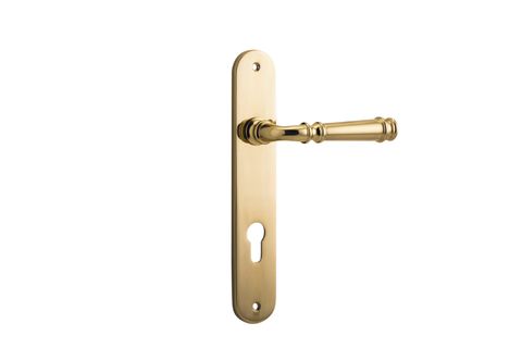 Iver Verona Lever Oval Euro Plate Furniture Kit