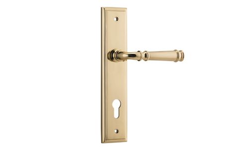 Iver Verona Lever Stepped Euro Plate Furniture Kit