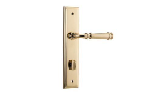 Iver Verona Lever Stepped Plate Furniture Privacy Kit No Latch