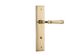 Door TRA10242P85 Lever Verona Stepped Privacy PB Ctc85mm H240xw50xp59mm