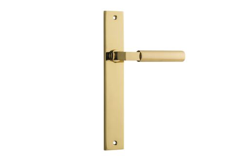Iver Berlin Lever Rectangle Plate Furniture Kit No Latch
