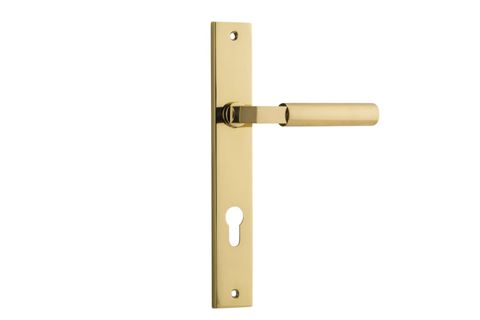 Iver Berlin Lever Rectangle Euro Plate Furniture Kit