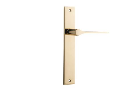 Iver Como Lever Rectangle Plate Furniture Kit No Latch