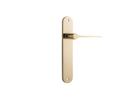 Iver Como Lever Oval Plate Furniture Kit No Latch