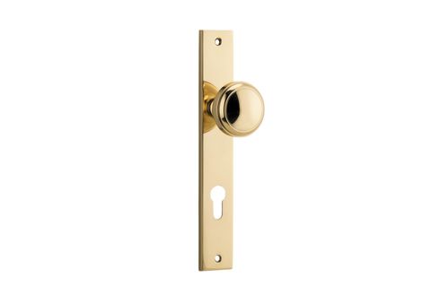 Iver Paddington Knob Rectangle Euro Plate Furniture Kit