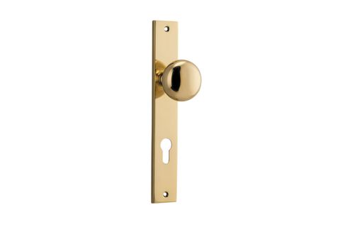Iver Cambridge Knob Rectangle Euro Plate Furniture Kit